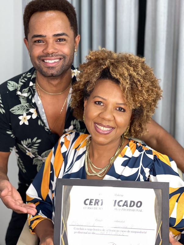 Aluna certificada por Fred Feruzzi