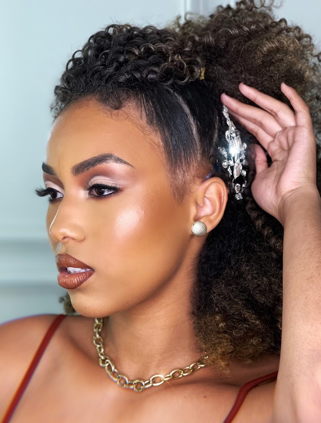 Maquiagem glam por Fred Feruzzi